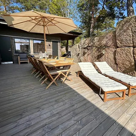 Дом отдыха Arkitekttegnet Med Utsikt Over Skagerak Рисёр